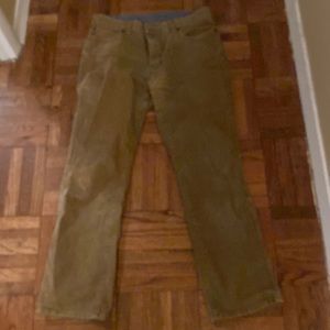 Nice Men’s LlBean corduroy pants size 36w 32
